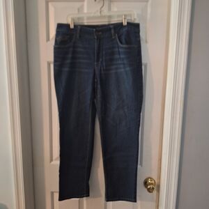 Chicos Platinum Straight Leg Women's Jeans 1.5